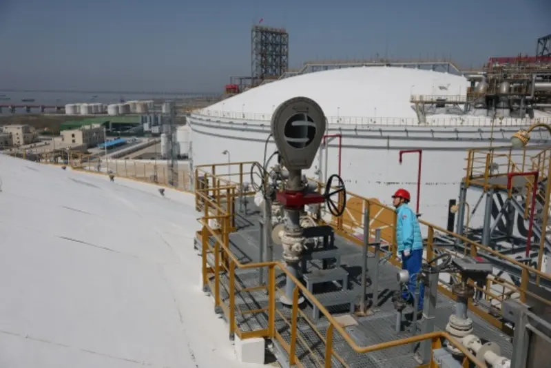 Az LNG-fogadó terminál több mint 100 milliárd köbméter földgázt szállított külföldre